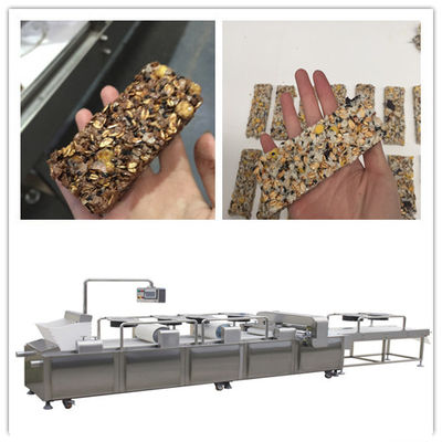 SS304 materiële het suikergoedbar die van Fruitnoten machine, de makermachine maken van de graangewassenbar
