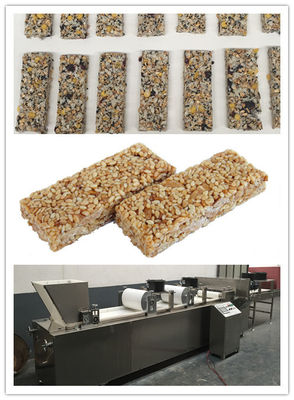 SS304 materiële het suikergoedbar die van Fruitnoten machine, de makermachine maken van de graangewassenbar