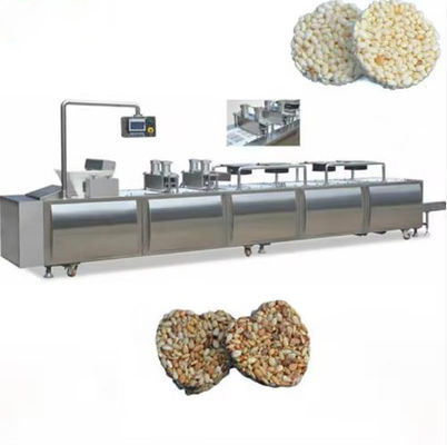 200-400kg/hr Sesam Cereal Bar Maker Arbeidsbesparende Pinda Bar Machine