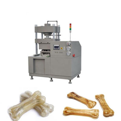 De gedrukte Hond kauwt de verwerkingslijn van het hondvoedsel voor huisdieren/voedsel voor huisdierenmachine