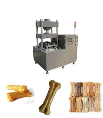 MK60T Groene huid hond kauwen geperste ruwe huid botten maken machine