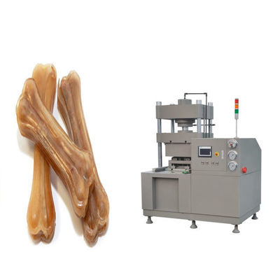 Multi Functie Duitsland Motor Dog Food Maker Machine Dubbelstation Geperste ruwe huid botten