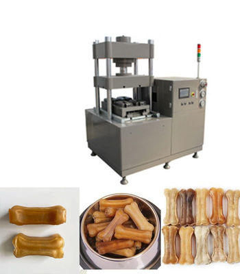 Van de het Beenhondevoer van de roestvrij staal Natuurlijke Ongelooide huid de makermachine/Ponsenmachine