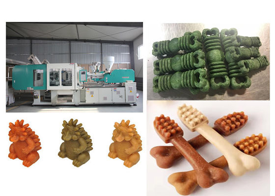 Aangepaste Injectie het Vormen de extrudermachine van Huisdierensnacks, het materiaal van de hondevoerextruder