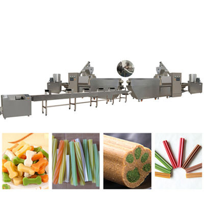 Het het Voedsel voor huisdierenmateriaal van de schroeiplekschroef/Het Voedingshuisdier behandelen de Extrudermachine van het Snacksvoedsel