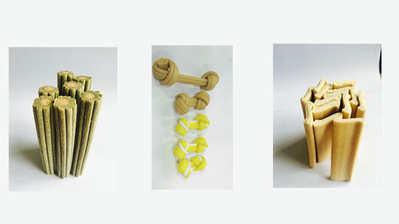 Het huisdier behandelt/Hondevoer die machine/Hondevoerextruder maken met PLC & Touch screen