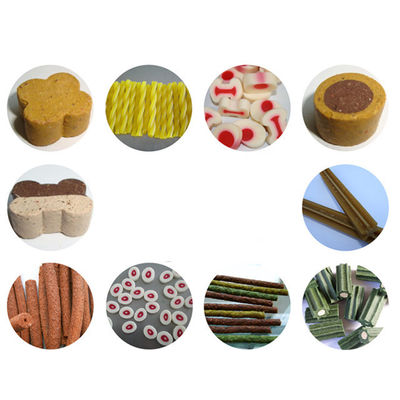 Lange prestaties Extruder voor hondenvoeding 100-150 kg/uur Capaciteit 12 maanden Garantie