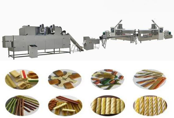 Machine van de de Extruderverwerking van het hoge Capaciteits behandelt de Economische Voedsel voor huisdieren voor hond