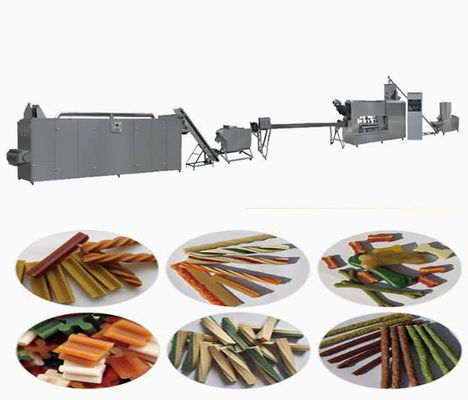 Machine van de de Extruderverwerking van het hoge Capaciteits behandelt de Economische Voedsel voor huisdieren voor hond