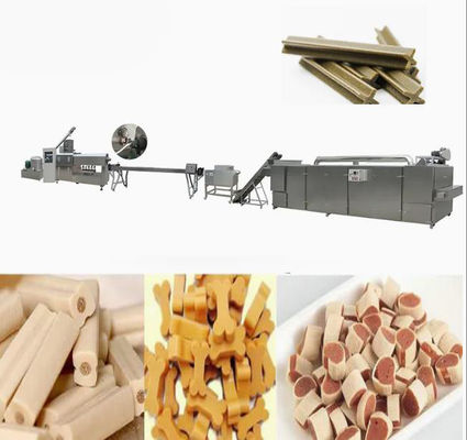Het kauwen van de Extrudermachine van de Puppyhondevoer voor Maïszetmeel, Vleespoeder