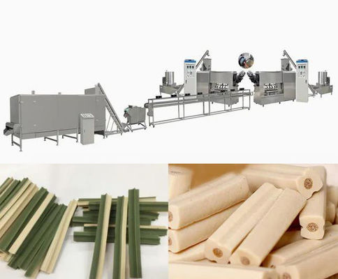 Machine voor het verwerken van kauwsnacks voor huisdieren / voer extrusiemachine