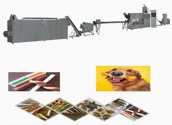 Machine voor het verwerken van kauwsnacks voor huisdieren / voer extrusiemachine