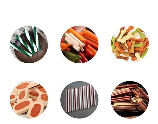 Het tandzorg Verdraaide Huisdier behandelt de Machine van de Hondevoerextruder 145kw 380V