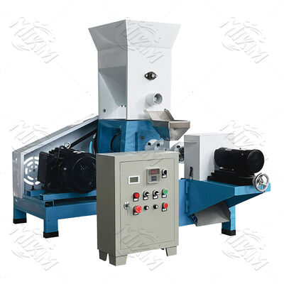 hot sale 40-200kg/u enkele schroef drijvende visvoer pellet machine kleine visvoerproductiemachine voor thuisgebruik