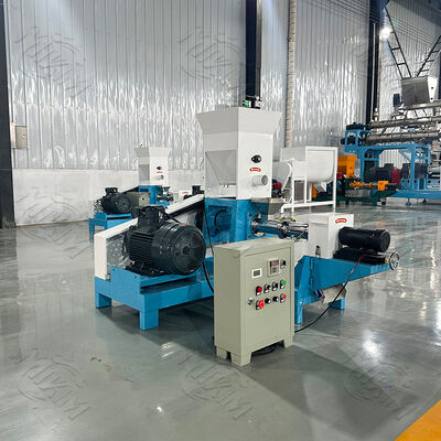 hot sale 40-200kg/u enkele schroef drijvende visvoer pellet machine kleine visvoerproductiemachine voor thuisgebruik