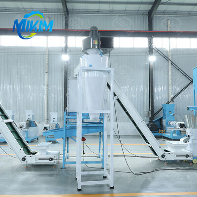 Dry Floating Fish Feed Pellet Processing Line 200kg/H-6000kg/H Animal Pet Cat Dog Food Making Extruder Machine