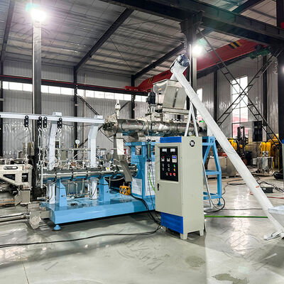 beste pelletmachine voor hondenvoer Droog zwevend visvoer pelletverwerkingslijn 200kg/H-6000kg/H Dieren Huisdieren Katten Hondenvoermachine Extrudermachine