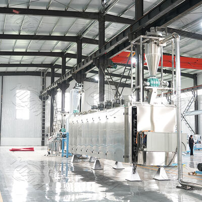 Volledig automatische extruder voor huisdierenvoeding met een schroefdiameter van 70-110 mm en verschillende vormen