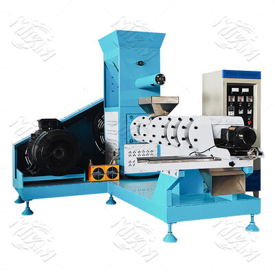 pet food pellet production line Floating Fish Feed Pellet Mill single Screw Extruder for Fish Food