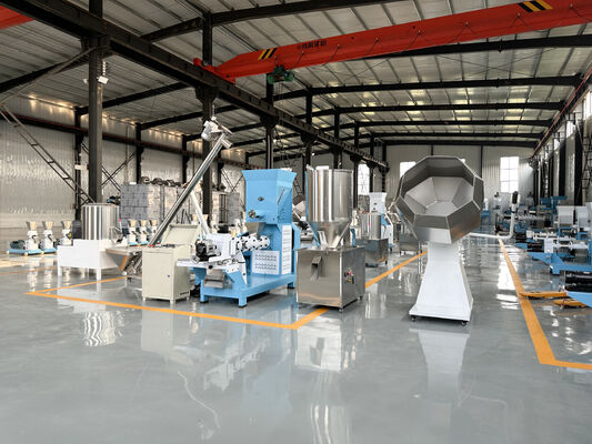 Fabrieksprijs China Famous Pet Factory Animal Dog Cat Catfish Shrimp Tilapia Feed Pellet Extruder Drijvende visvoedermachine
