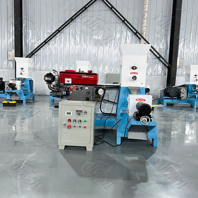 MIKIM Diesel Fish Feed Pellet Extruder Machine: krachtig + laag brandstofverbruik, halveert de productiekosten van visvoerpellets