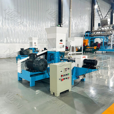 Visvoer Kleine Dieselmotor Drijvende Tilapia Visvoer Extruder Dier Konijn Hond Voer Voedselmolen Pellet Maakmachine