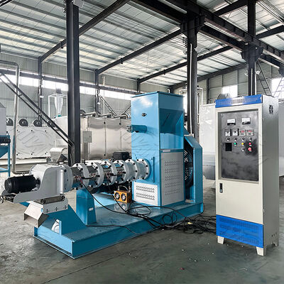 Beste visvoer pellet extruder machine Volledige productielijn Droge huisdiervoeder voor honden en katten Voedsel pellet productie productie productie maken extruder pelletizer machine