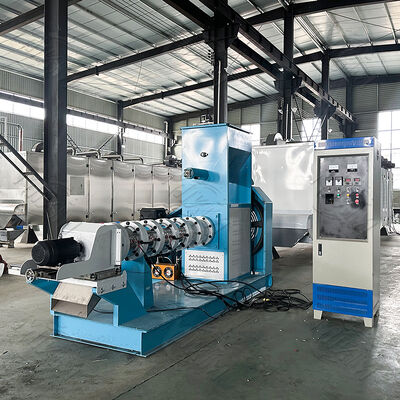 Beste visvoer pellet extruder machine Volledige productielijn Droge huisdiervoeder voor honden en katten Voedsel pellet productie productie productie maken extruder pelletizer machine