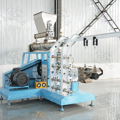 Hoge Capaciteit Twin Screw Natte Extruder Machine Twin Screw Natte Extruder / Expander voor Drijvend Visvoer en Huisdiervoeder Productie