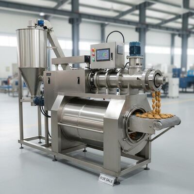 Dry pet food productieproces Floating Fish Feed Mill Pellet Extruder Maker Machine te koop