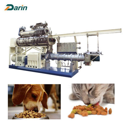 PLC de de Extrudermachine van het Controle5ton 150kg/Hr Voedsel voor huisdieren voor Hond behandelt