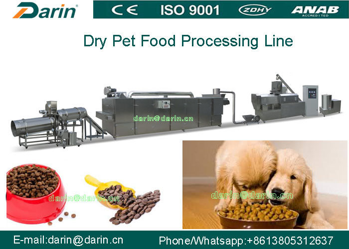 De Extrudermachine van het hoog rendement Automatische Voedsel voor huisdieren voor vissenvoer
