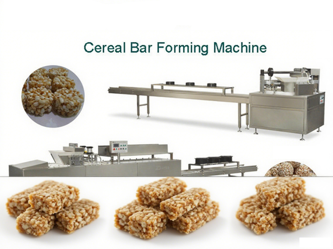 Cerealbarvormmachine met verschillende vormen in staal 304