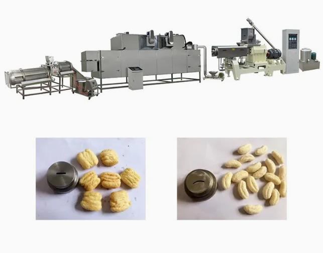 Direct de Machine van de Rookwolkextruder met kern - het vullen, de extrudermachine van het snackvoedsel