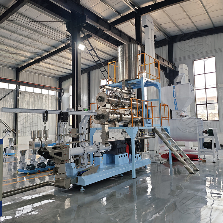 Hondenvoermachine / Voedselverwerkingslijn voor honden, katten, vogels