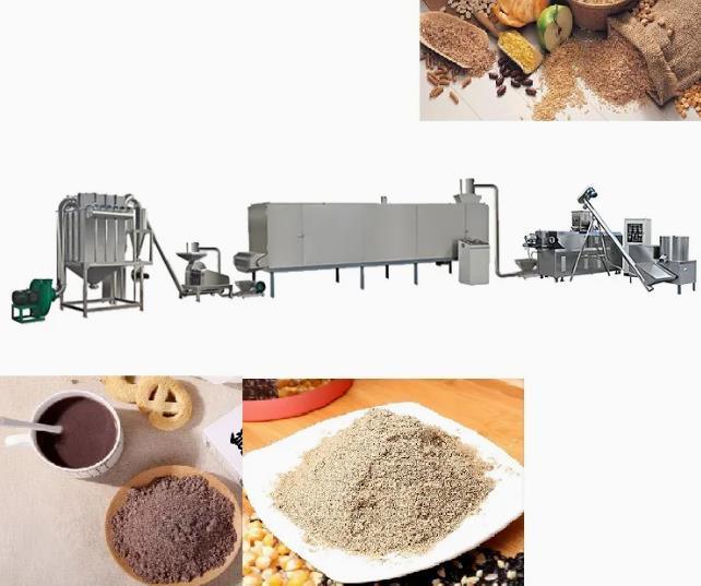 Machines voor het extruderen van levensmiddelen van roestvrij staal / apparatuur met twee schroeven