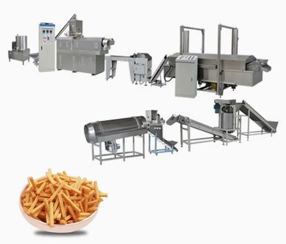 Volledige automatische Gebraden 3D Papad-van de het voedselextruder van korrelsnacks de machineproductielijn