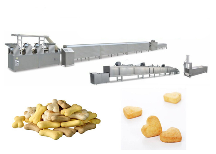Hoge Snelheid 1000kg/8uur Hondenvoer Machine Voor Het Maken Van Huisdierkoekjes