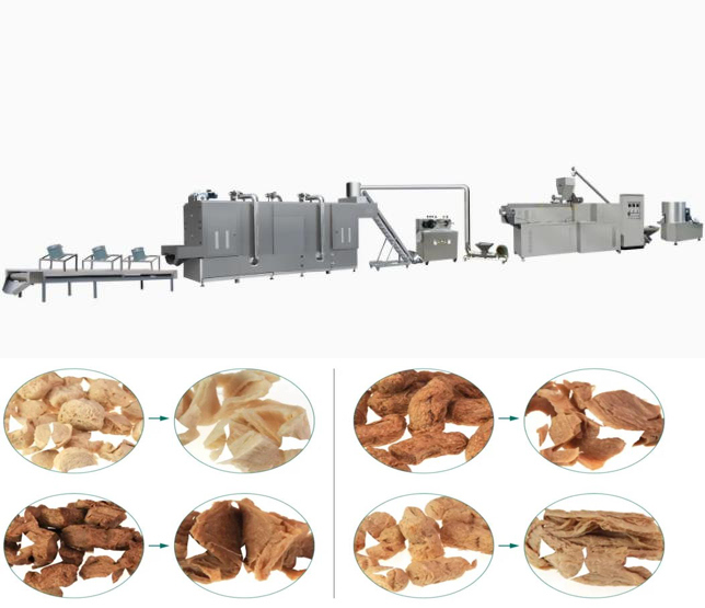 Engelse versie Soja Eiwitlijn / Soya Brokken Machine AutoCAD Formaat