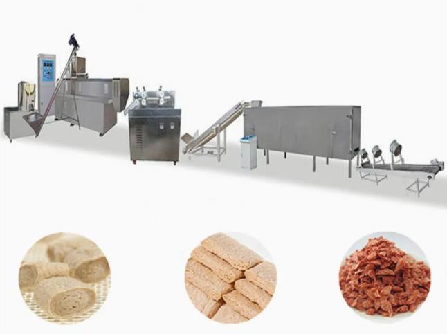 De Machine van de de Sojaextruder van hoge capaciteitsCornflakes met tweelingschroefextruder