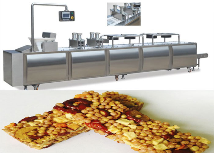 Graangewassenbar die Machine met PLC van Siemens & Touch screen + WEG-Motor vormt