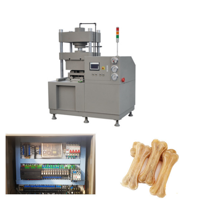 PLC Productielijn van het Controle de Hydraulische Voedsel voor huisdieren voor Ongelooide huidbeen het Drukken