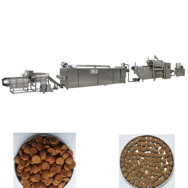 Tweeling het Voedsel voor huisdierenproductielijn van de Schroefextruder, De Lijn van de Voedsel voor huisdierenverwerking