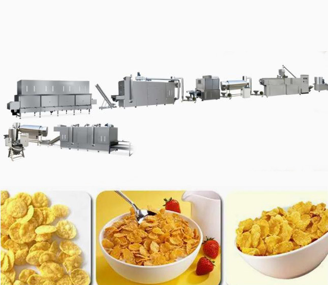 Het automatische Snackgraan breekt Productielijn/GraangewassenCornflakes af die Machine verwerken
