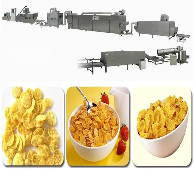 De automatische BulkVan de de Machineprijs van de Cornflakesproductie productielijn van de voorwaardencornflakes Goede/cornflakes productie
