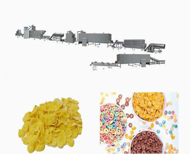 Economische de Machine/de rijstvlokken die van graangewassenCornflakes machine maken