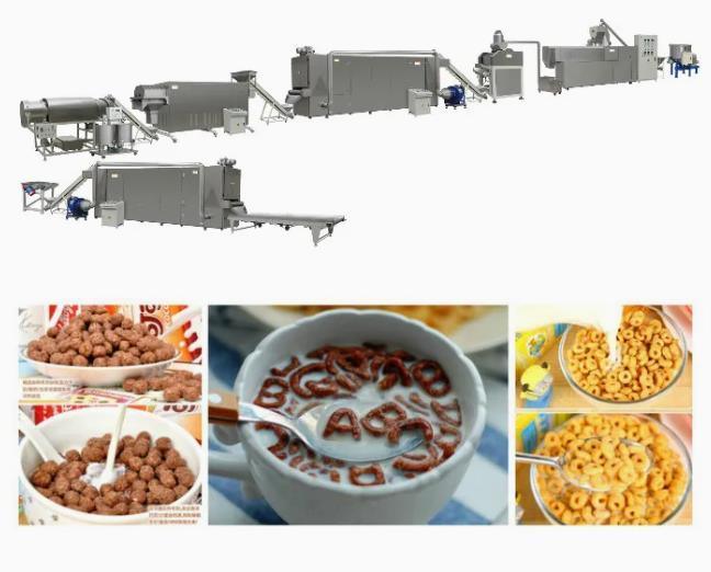 De Cornflakesmachines van ontbijtgraangewassen Met grote Capaciteit 120-300kg/h