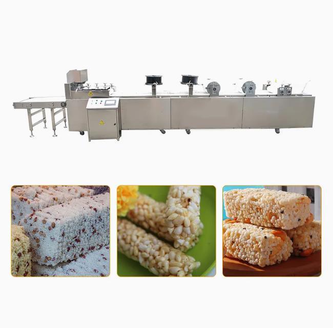 Kleine gezwelde het Graangewassenbar die van de suikergoedrijst Machine, rijst puffende machine maken