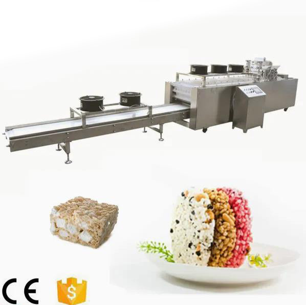 De bar van roestvrij staalgranola, pufte de machine van de rijstcake/het Vormen van Machines