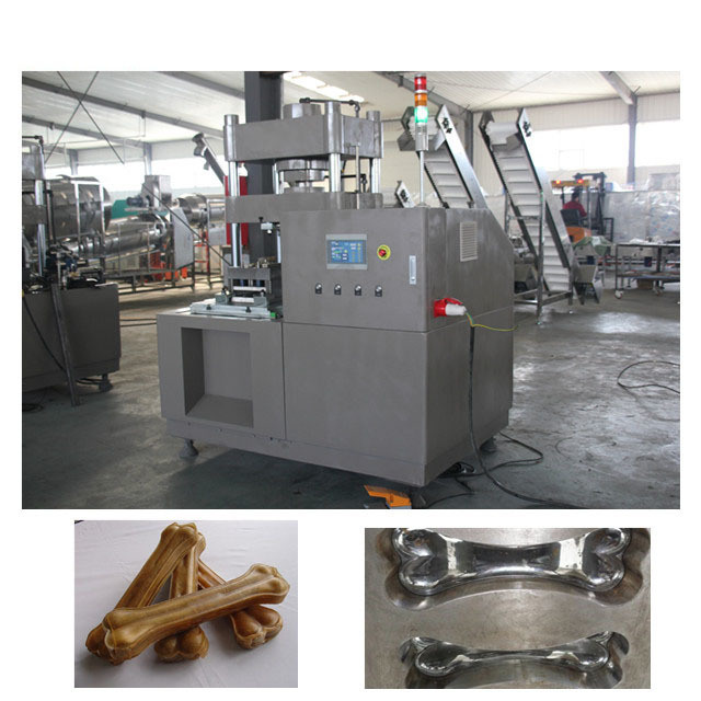 De hond kauwt de Dringende Machine van het Ongelooide huidbeen met Dubbele Werkende Post voor Hondsnacks